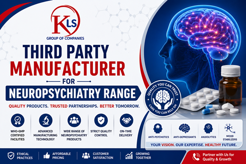 Third Party Manufacturer for Neuropsychiatry Range