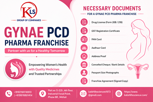 Documents Necessary for a Gynae PCD Pharma Franchise