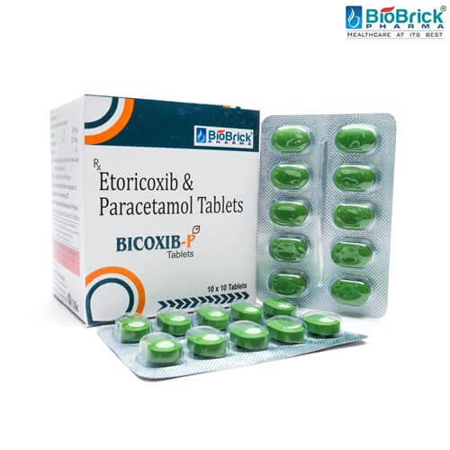 Best Etoricoxib and Paracetamol Tablets in India