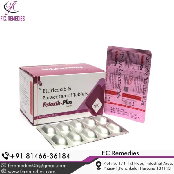 Best Etoricoxib and Paracetamol Tablets in India