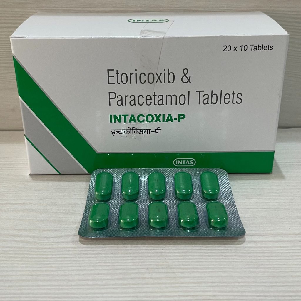 Best Etoricoxib and Paracetamol Tablets in India