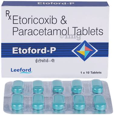 Best Etoricoxib and Paracetamol Tablets in India